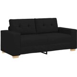  Dvosjed crne boje 180x77x82 cm tkanina | shoptok.hr