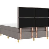  vzmetnica z vzmetnico in klopjo taupe 140 x 190 cm tkanina, (22083415) | Shoptok.si