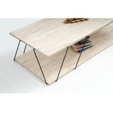Hanah home sto za dnevnu sobu labranda black travertine | ePonuda.com
