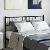  Metalno zamjensko uzglavlje crno 140 cm | shoptok.hr
