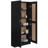 Ormarić za knjige crni 82,5 x 30,5 x 185,5 cm od iverice | shoptok.hr