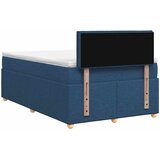  Boxspring krevet s madracem Plava 120 x 190 cm Tkanina | shoptok.hr