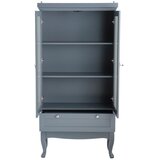 Ellos Home Siva viseća vitrina od MDF-a 85x170,5x35 cm Prato – | shoptok.hr