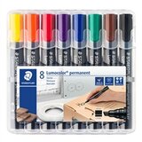 Staedtler Permanentni marker Lumocolor 350 WP8 2-5 mm, 8 komada | shoptok.hr