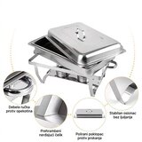 Smania BuffetPro™ posuda za podgrevanje hrane sa dva odeljka | Eponuda.com