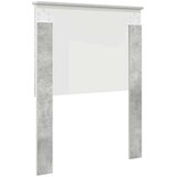  Uzglavlje s uzglavljem Betonski sivi 75 cm Konstruirano drvo | shoptok.hr