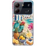  Maska za ZTE Blade A54 Summer in Greece Silikonska Print Skin Cene