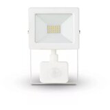 Asalite led slim reflektor 20W 4500K (1800 lumnov) + senzor, bela | Shoptok.si