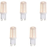 LUEDD Set van 5 G9 dimbare LED lampen opaal 1.2W 100 lm 2200K cene