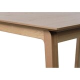 Unique Furniture Proširiv blagovaonski stol s pločom stola u dekoru hrasta u prirodnoj boji 95x200 cm Bari – | shoptok.hr