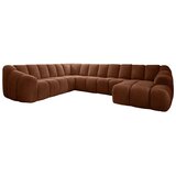 Miuform Kutna garnitura boja terakote (s lijevim kutom/u obliku slova "U") Shell – | shoptok.hr