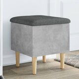 vidaXL Klop za shranjevanje betonska siva 42x42x46 cm inženirski les | Shoptok.si