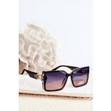 Kesi Women's UV400 Square Sunglasses - Black | shoptok.hr