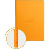 Clairefontaine Rhodia Rhodiarama bilježnica A5, 32 lista, linije, narančasta Slike