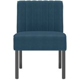  Niska stolica plava baršunasta | shoptok.hr