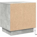  Noćni ormar Betonski sivi 44 x 34,5 x 45 cm Konstruirano drvo | shoptok.hr