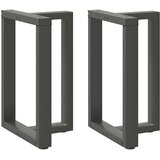 Noge za blagovaonski stol T-oblika 2 kom antracit 60x35x(72-73) cm čelik | shoptok.hr