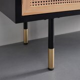 Bessagi Home komoda massimo, barva bora, črna | Shoptok.si