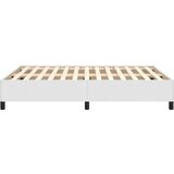  Posteljni okvir bel 140x190 cm umetno usnje, (20725856) | Shoptok.si