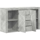  Kreveta Betonski sivi 120 x 36 x 69 cm Konstruirano drvo | shoptok.hr