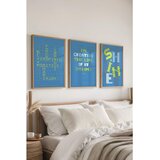 WALLXPERT Č-300571 - 5070 Višenamenski dekorativni set slika (3 komada) | Eponuda.com