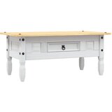  Stolić za kavu od borovine asortiman Corona bijeli 100x55x44 cm | shoptok.hr