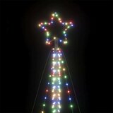 vidaXL LED božićno drvce 789 LED šarenih 476 cm | shoptok.hr