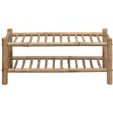  Polica za čevlje s polico Naravna 68 x 28 x 30 cm Bambus, (5000307091) | Shoptok.si