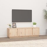 The Living Store TV omarica 140x40x40 cm trdna borovina - TV Omarica, (21376422) Cene