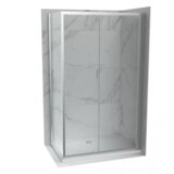 Copen Atlas Pro pravougaona tuš kabina hrom, staklo 6mm - 150x90x195 cm | ePonuda.com