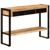  Konzolna mizica 110x30x76 cm trden mangov les, (20818216) | Shoptok.si