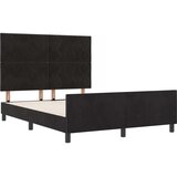 vidaXL krevet okvir Crni 140x200 cm Baršun | shoptok.hr