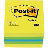 3m Samoljepljivi listići u bloku 2051-L, 51 x 51 mm, limun Cijene