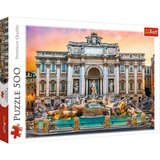 Trefl 500-delna sestavljanka Vodnjak Trevi, Rim - | Shoptok.si