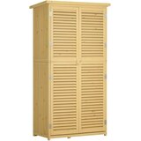 HOMESTAR Vrtna omara 87x46,5x160 cm naravno leseno, (5000228185) | Shoptok.si