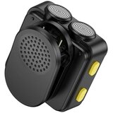 hoco. bežični lavalier mikrofon Lightning/Type-C Dual (pakiranje od 2 komada) L17 crni | shoptok.hr