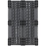 ratioform Paleta iz umetne mase, DxŠxV 1200 x 1000 x 146 mm, bazaltno siva, od 10 kosov | Shoptok.si
