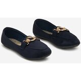 Resti Eco-suede navy blue Brussi loafers - Footwear | Shoptok.si