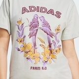 Adidas Funkcionalna majica ' X Farm' zlato-rumena / svetlo siva / svetlo lila / vinsko rdeča | Shoptok.si