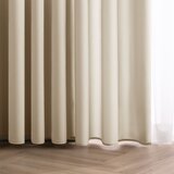Restilo CARLI curtain, light beige, smooth, classic style, multifunctional tape, Oxford fabric, 285 x 250 cm | shoptok.hr