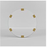 Hanah home Chakra ogledalo, 60 cm, zlatno | Eponuda.ba