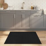  Tepih kvadratni crni 100x100 cm bambus Cijene