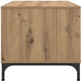 vidaXL Klubska miza artisan hrast 90 x 49 x 46 cm Konstruiran les | Shoptok.si