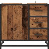vidaXL Kopalniška omara za umivalnik s polico Star les 65 x 33 x 60 cm | Shoptok.si