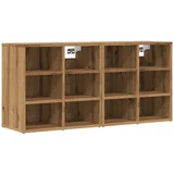 vidaXL Omarica za čevlje 2 kosa artisan hrast 52x30x50 cm, (21832528)
