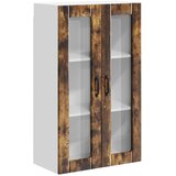 Zidni stakleni ormarić LUCCA Dimljeni hrast 60 x 31 x 100 cm | Eponuda.com