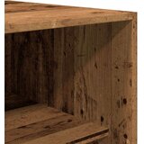 vidaXL Garderobna omara starinski les 50x50x200 cm inženirski les | Shoptok.si