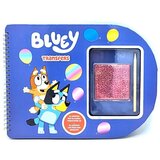 BLUEY Bilježnica s prijenosnim slikama - 16 stranica i 10 metaliziranih listova | shoptok.hr