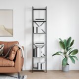 vidaXL Police za knjige Sivi hrast sonoma 40 x 30 x 188 cm | shoptok.hr