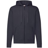 Fruit Of The Loom Navy Zippered Hoodie Classic | shoptok.hr